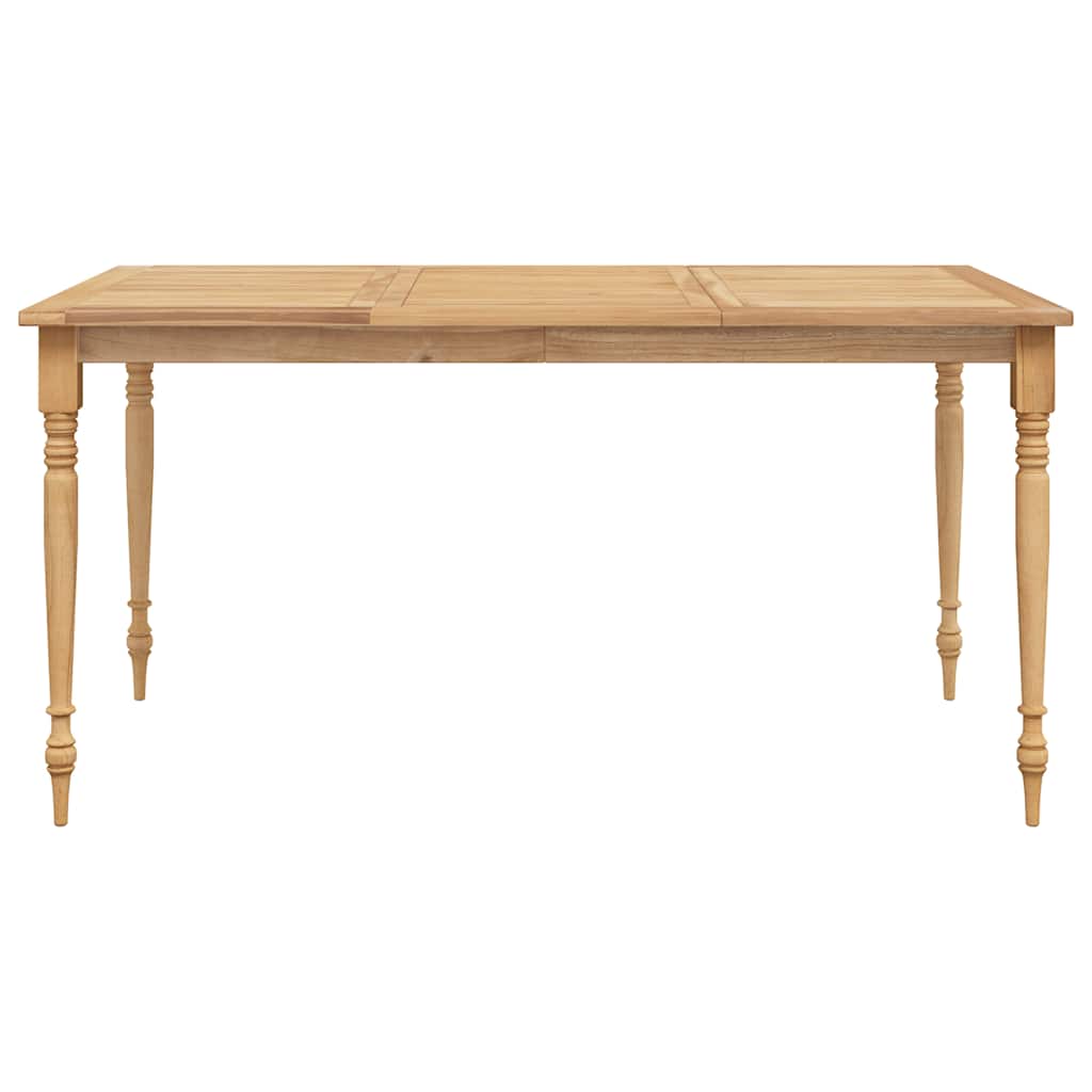 Mesa de bar dobrável 90x65x105 cm madeira de teca maciça