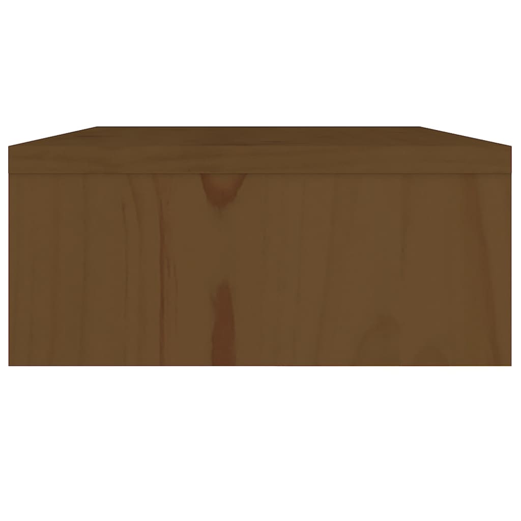 Suporte para monitor 60x24x10,5 cm madeira pinho maciça branco