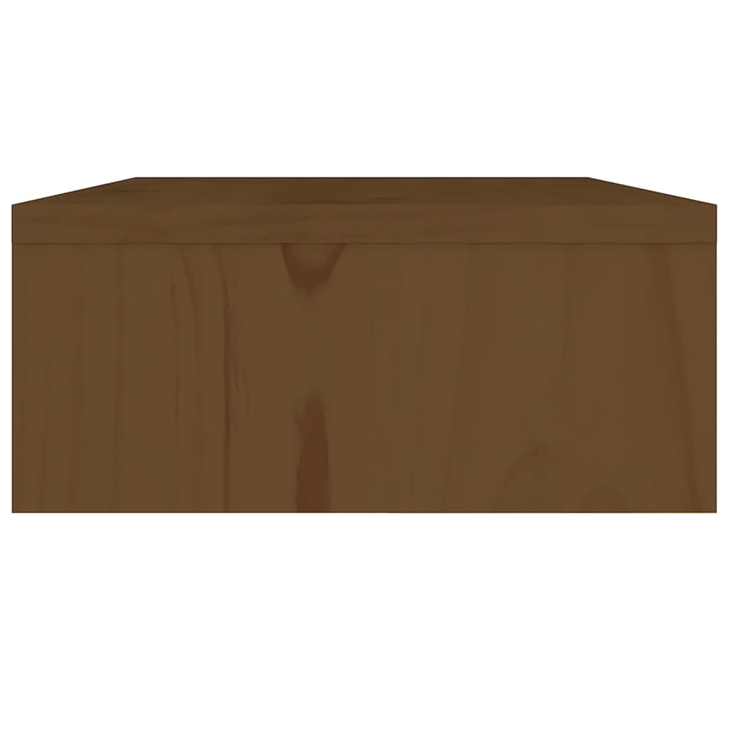 Suporte para monitor 60x24x10,5 cm madeira pinho maciça branco