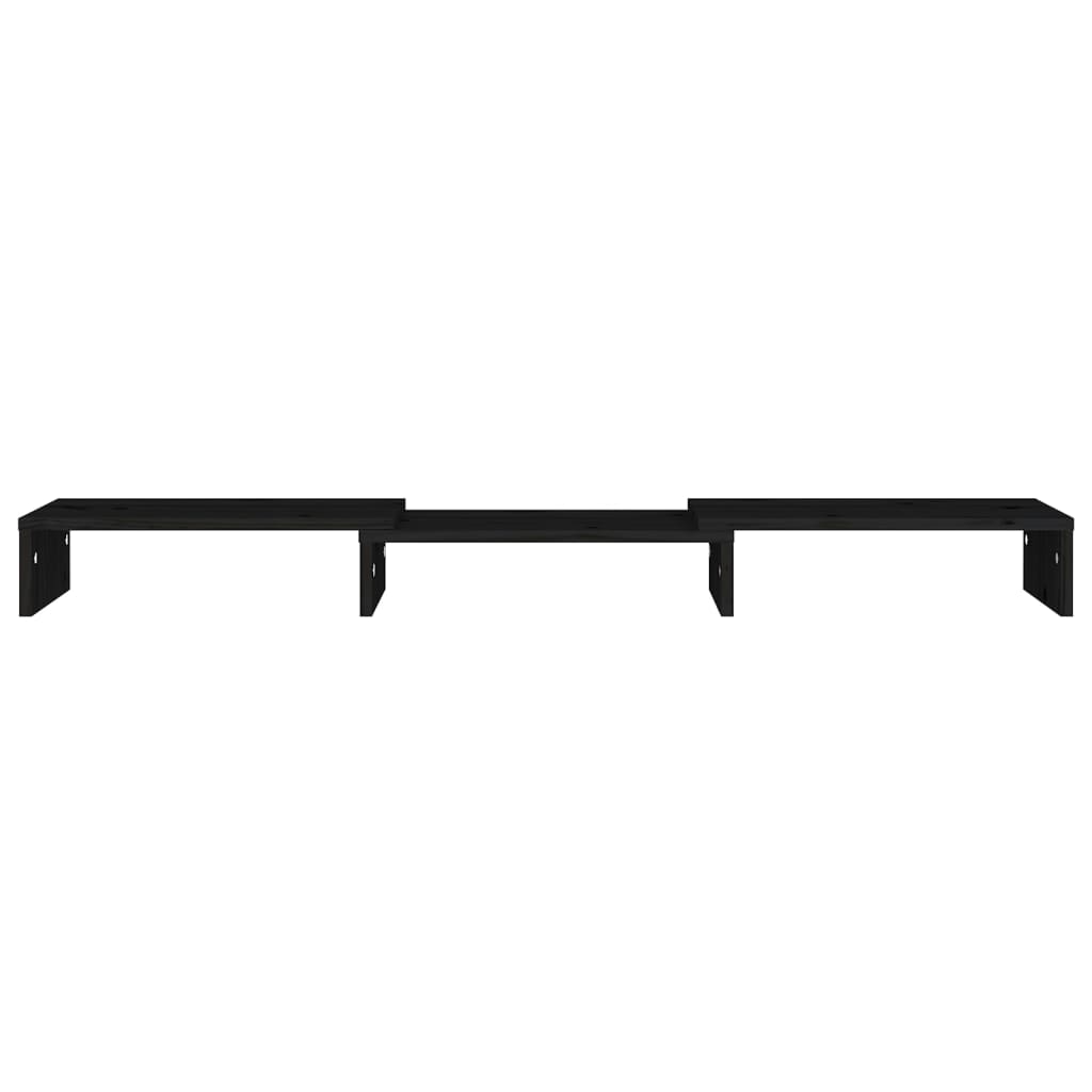 Suporte para monitor 60x24x10,5 cm madeira pinho maciça branco