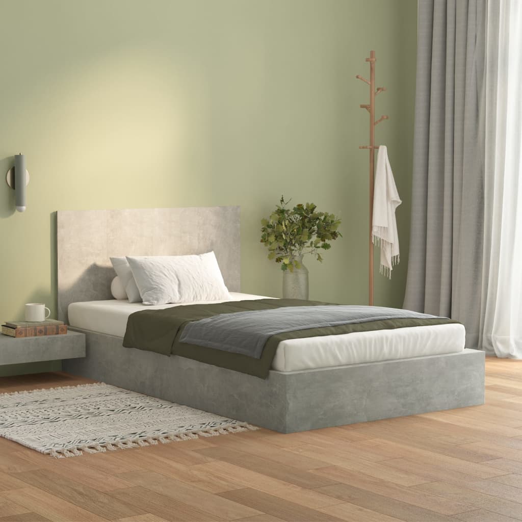 Cabeceira cama 120x1,5x80 cm derivados madeira branco/sonoma