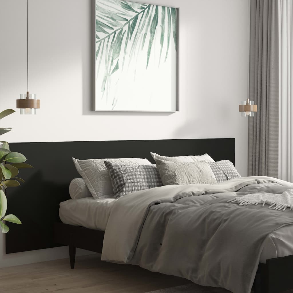 Cabeceira parede 240x1,5x80cm derivado madeira branco brilhante