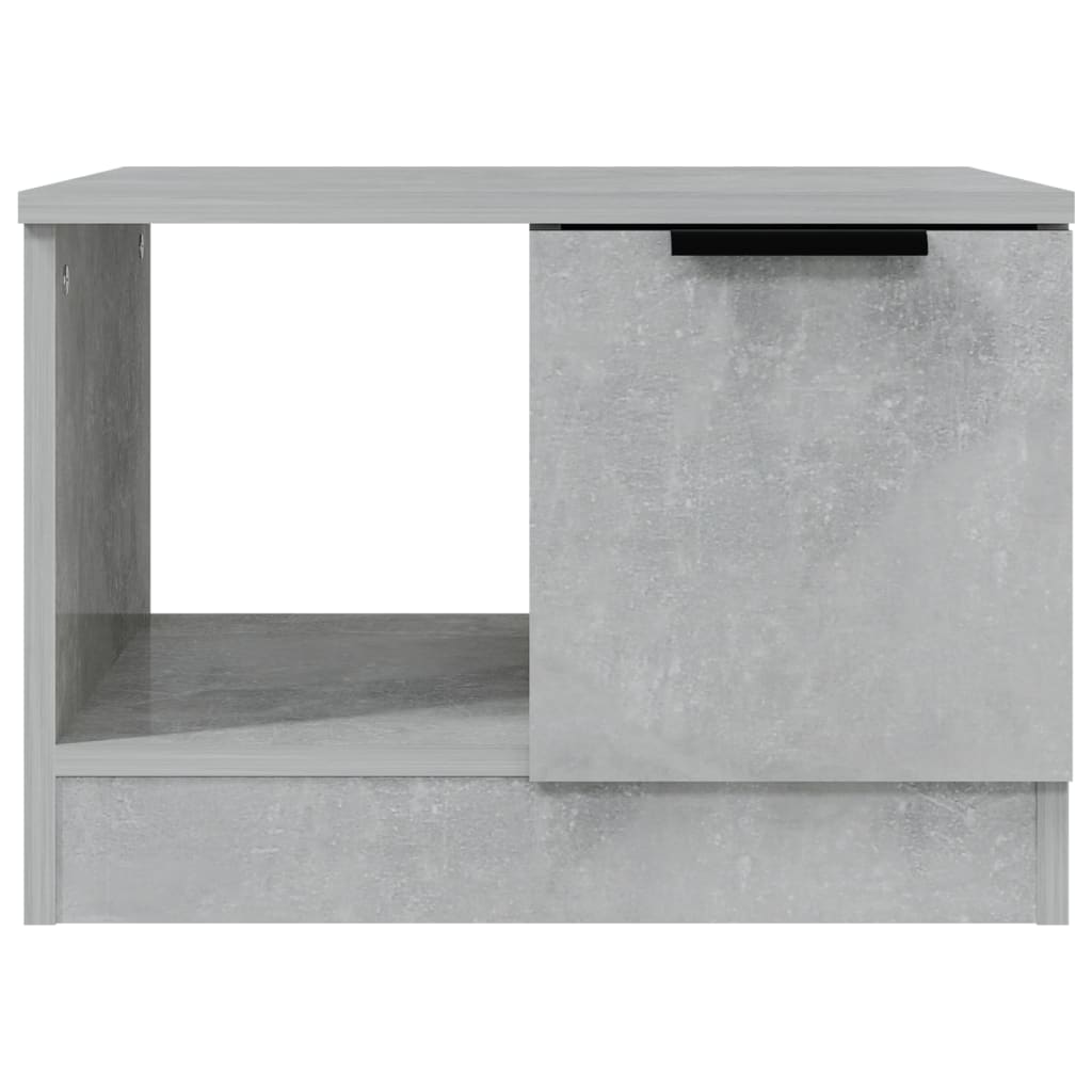 Mesa de centro 50x50x36 cm madeira processada branco/sonoma