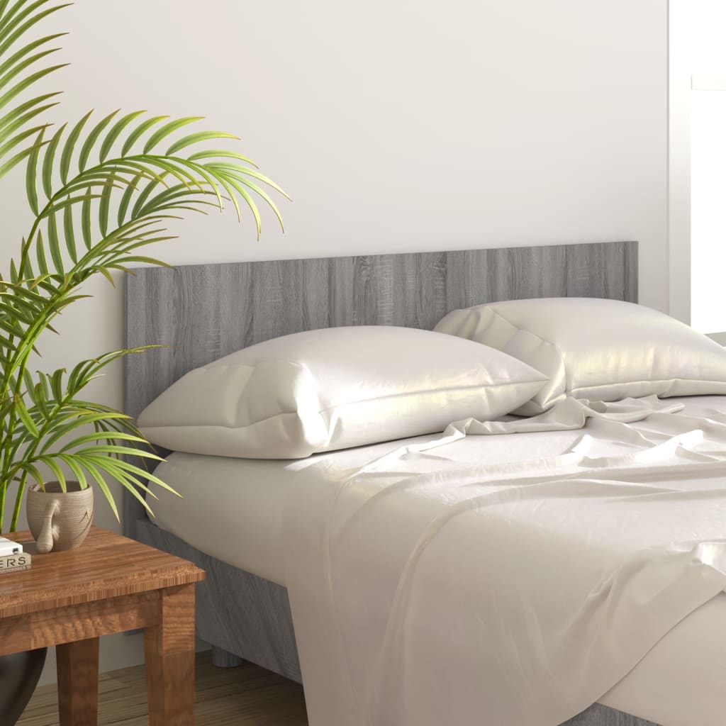 Cabeceira cama 160x1,5x80cm cm derivados madeira branco/sonoma