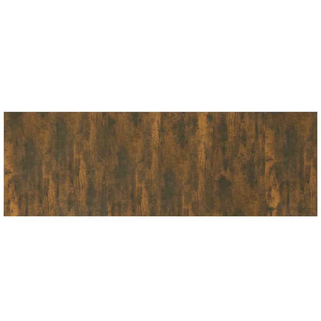 Cabeceira parede 240x1,5x80cm derivado madeira branco brilhante