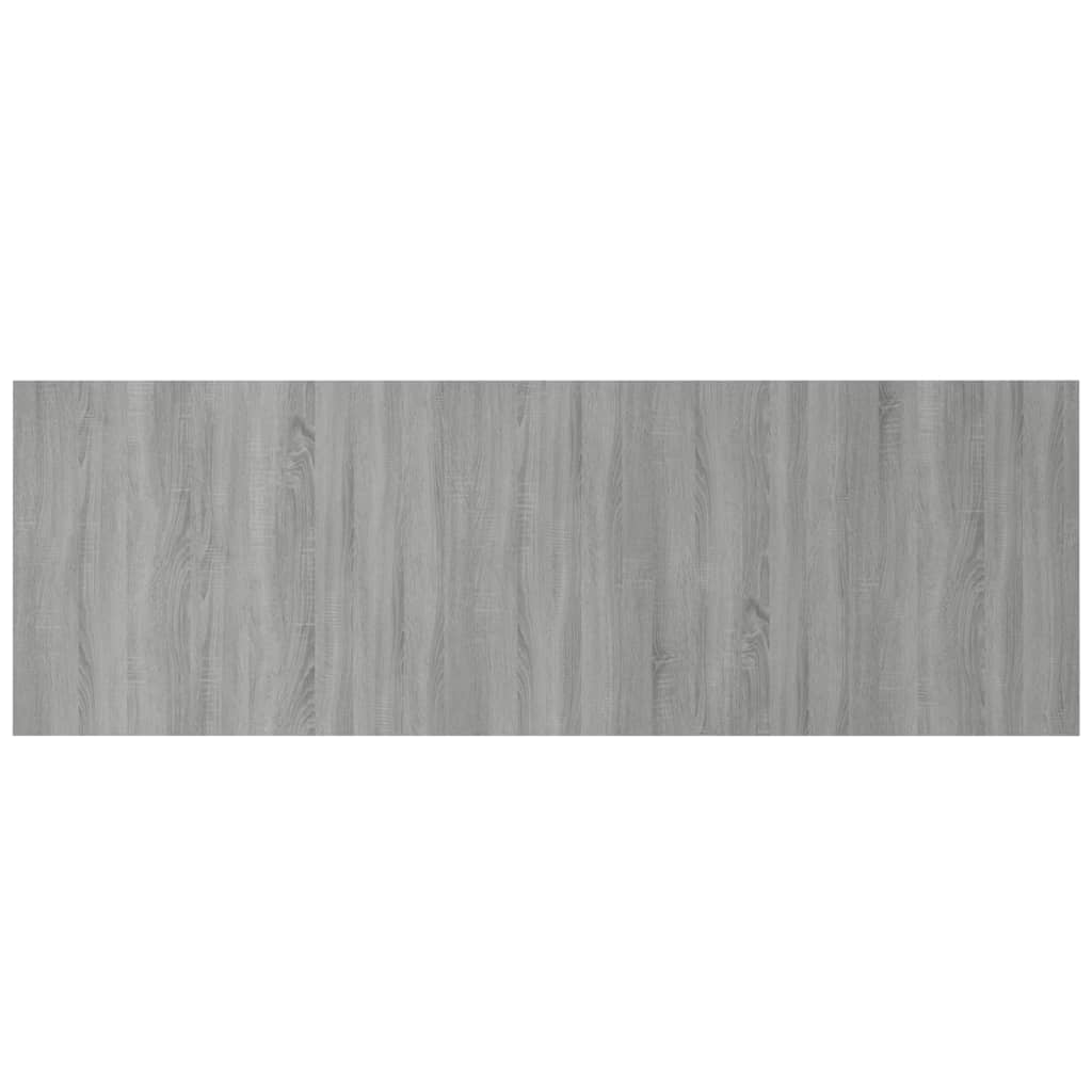 Cabeceira parede 240x1,5x80cm derivado madeira branco brilhante