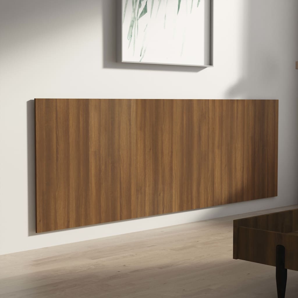 Cabeceira parede 240x1,5x80cm derivado madeira branco brilhante