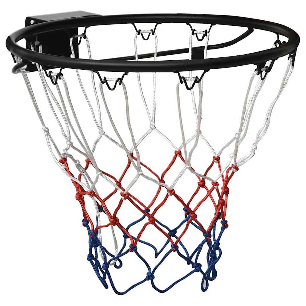 Cesto de basquetebol 45 cm aço preto