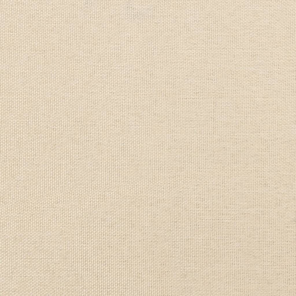 Colchão de molas ensacadas 90x200x20 cm tecido cor creme