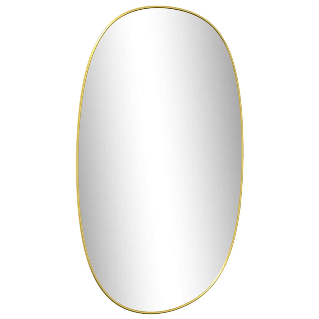 Espelho de parede 70x45 cm dourado