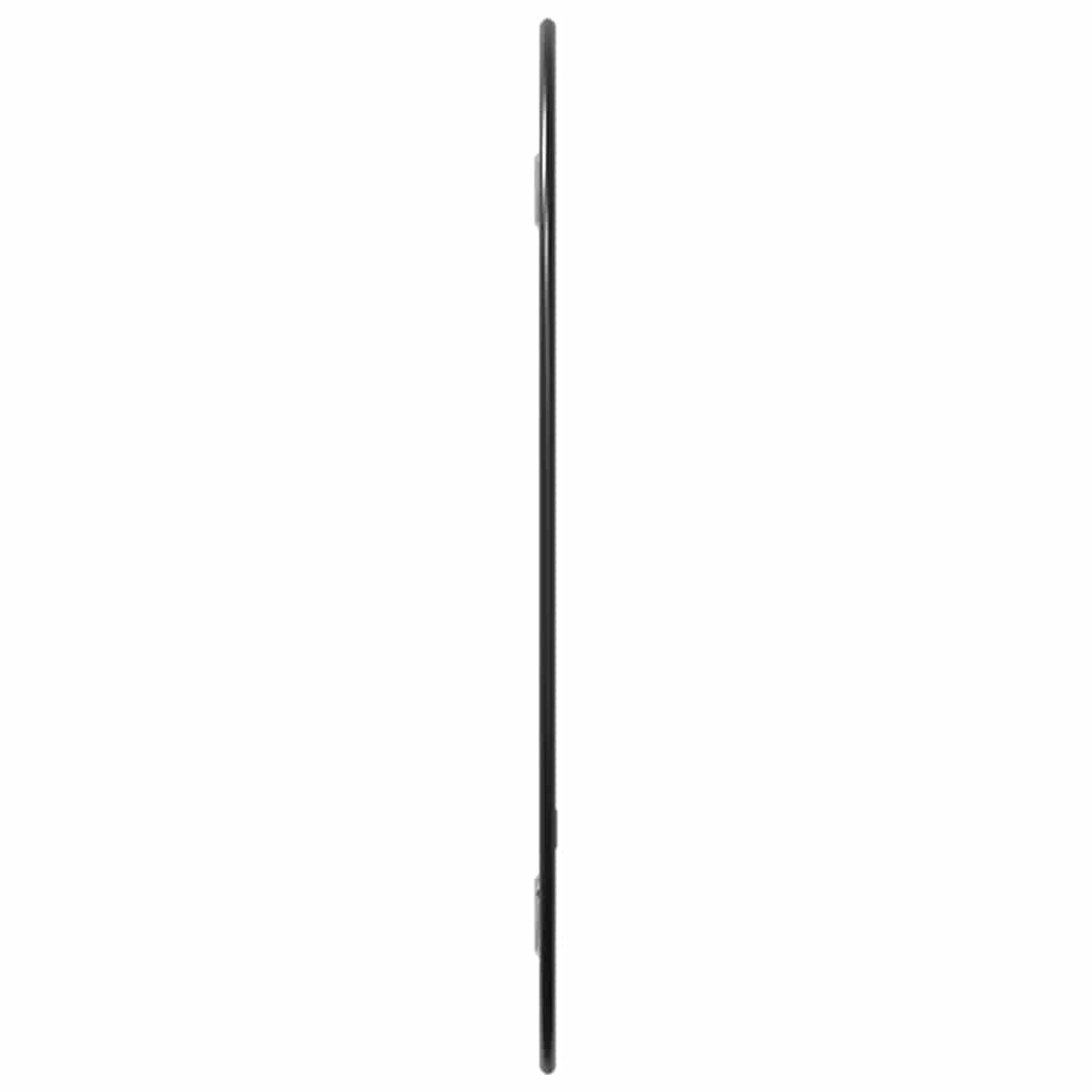 Espelho de parede 30x25 cm preto