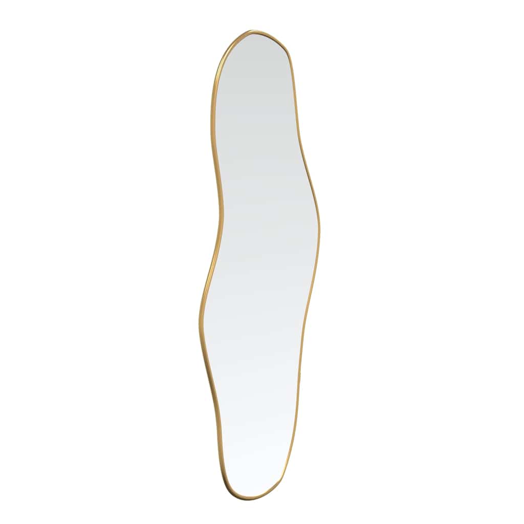 Espelho de parede 80x35 cm dourado