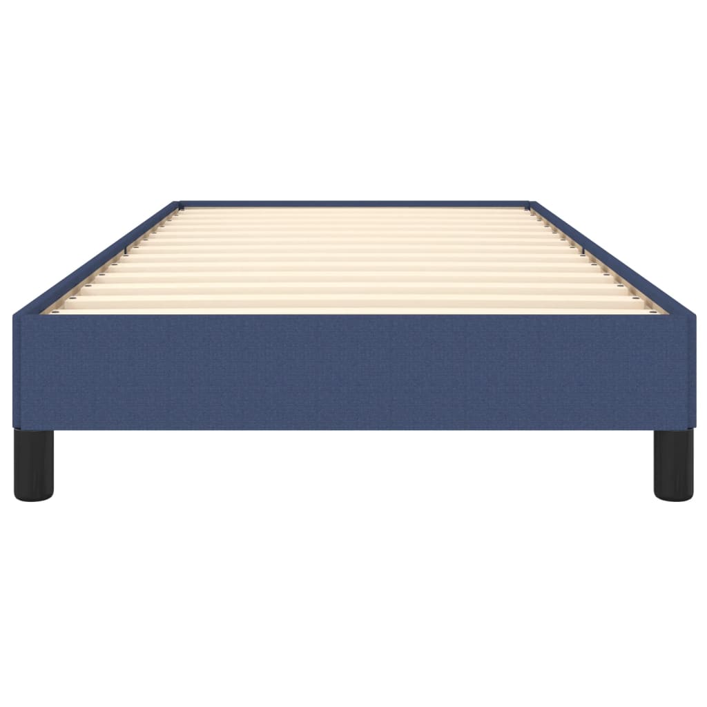 Estrutura de cama sem colchão 80x200 cm azul