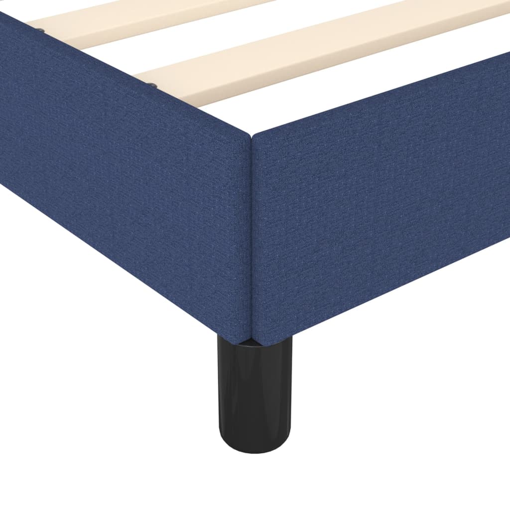 Estrutura de cama sem colchão 80x200 cm azul