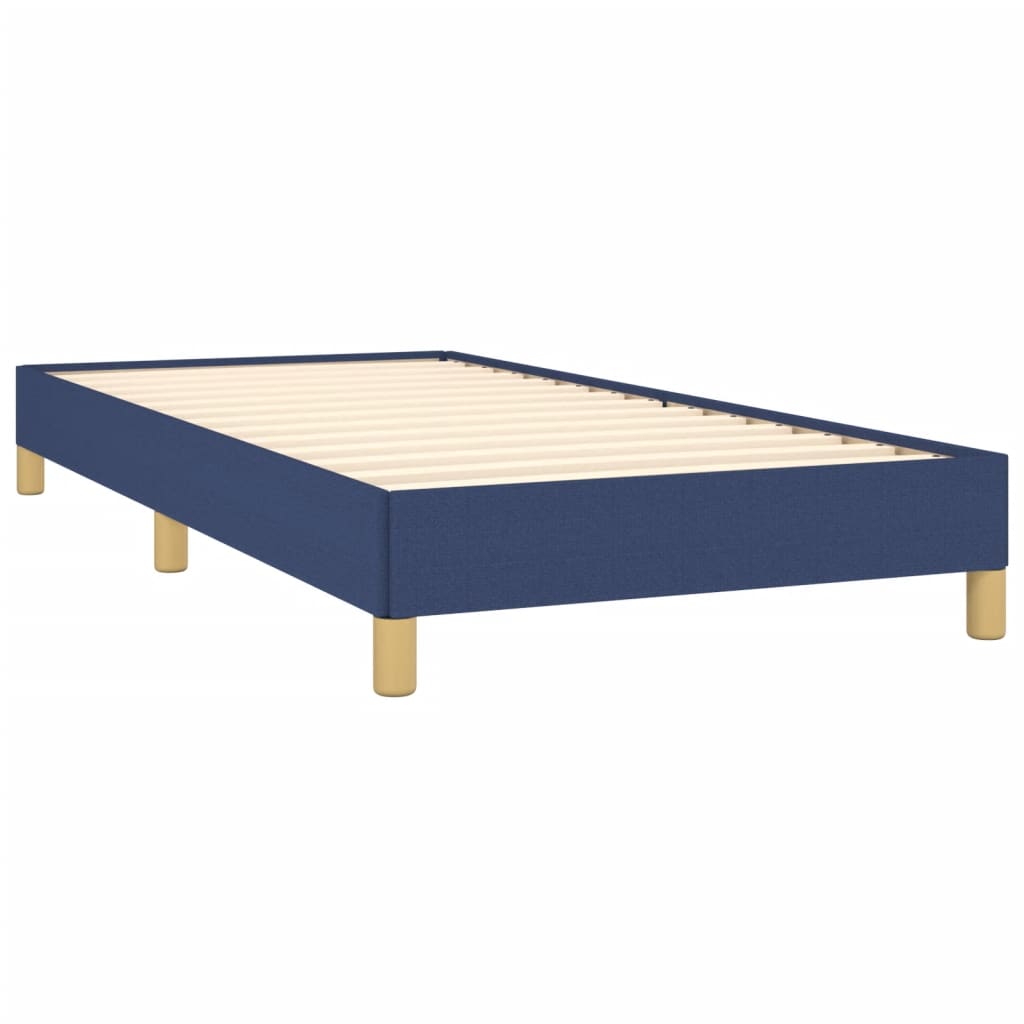 Estrutura de cama sem colchão 80x200 cm azul