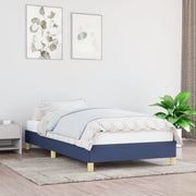 Estrutura de cama sem colchão 80x200 cm azul