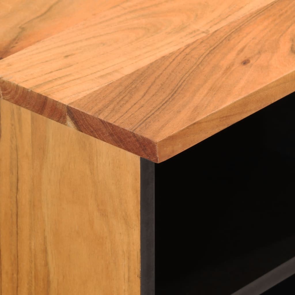 Móvel de TV 80x33x46 cm madeira de acácia maciça