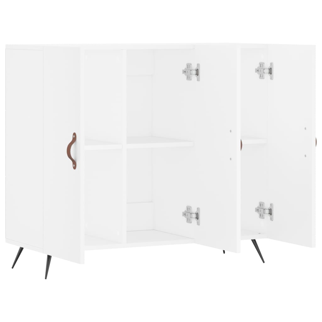 Aparador 90x34x80 cm derivados de madeira branco