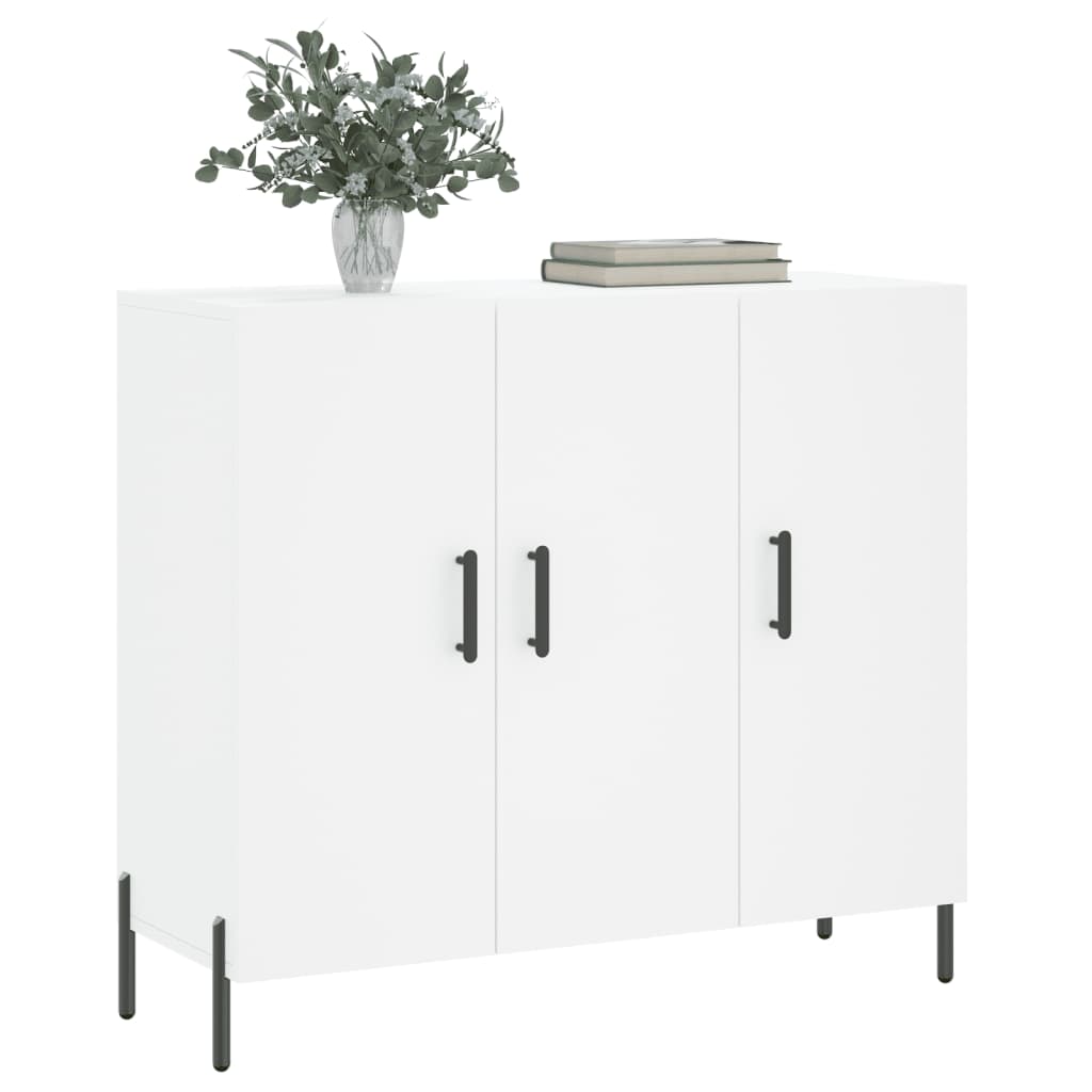 Aparador 90x34x80 cm derivados de madeira branco