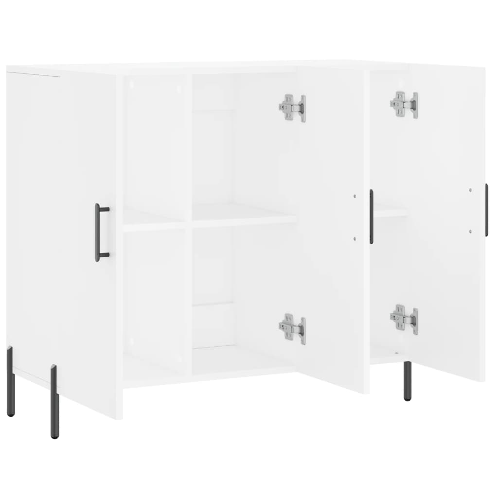 Aparador 90x34x80 cm derivados de madeira branco