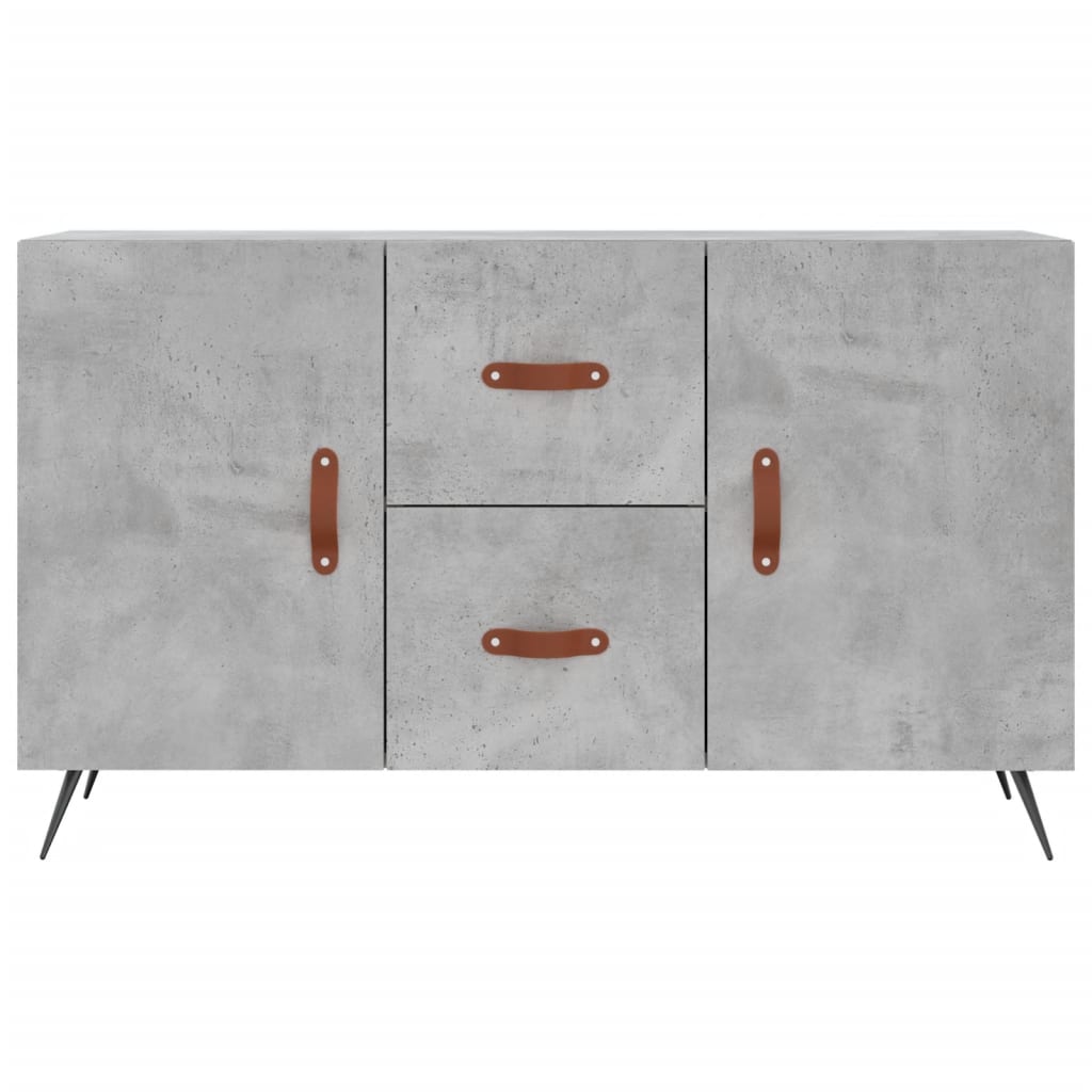 Aparador 100x36x60 cm derivados de madeira cinzento cimento