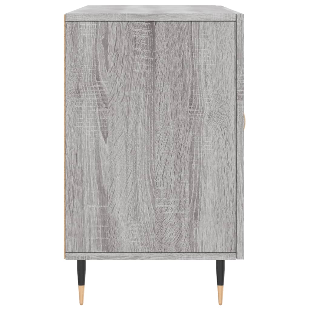Aparador 100x36x60 cm derivados de madeira cinzento sonoma