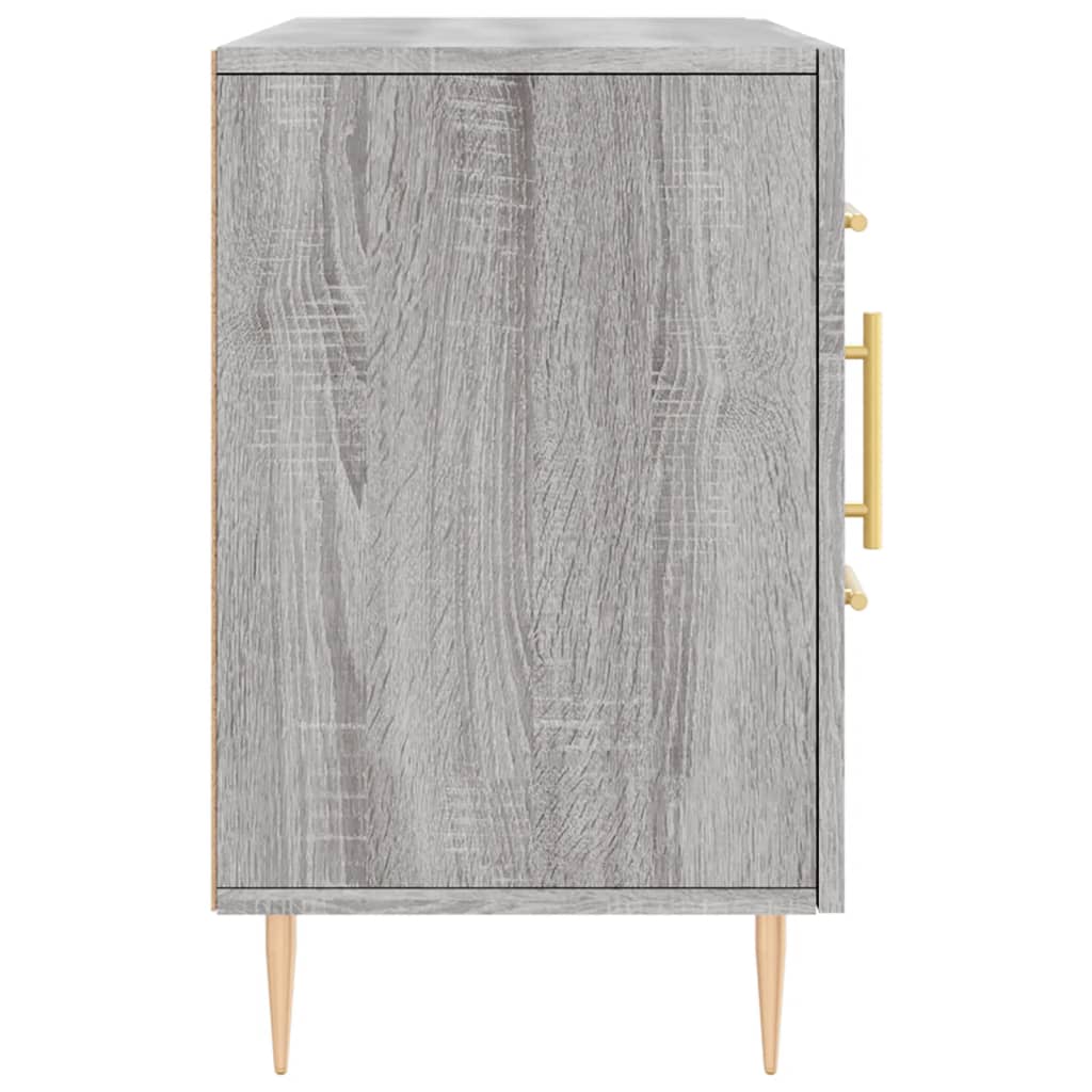 Aparador 100x36x60 cm derivados de madeira cinzento sonoma