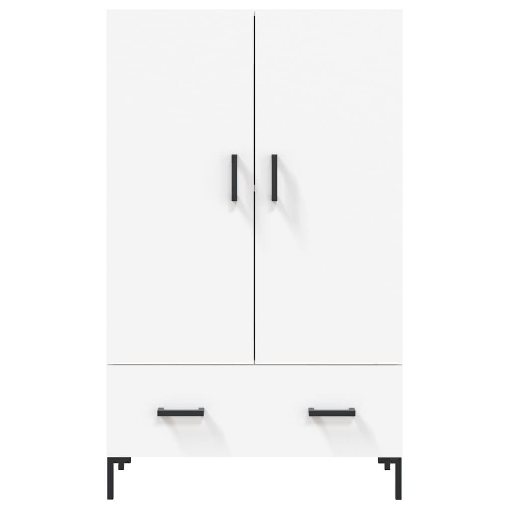 Aparador alto 69,5x31x115 cm derivados de madeira branco
