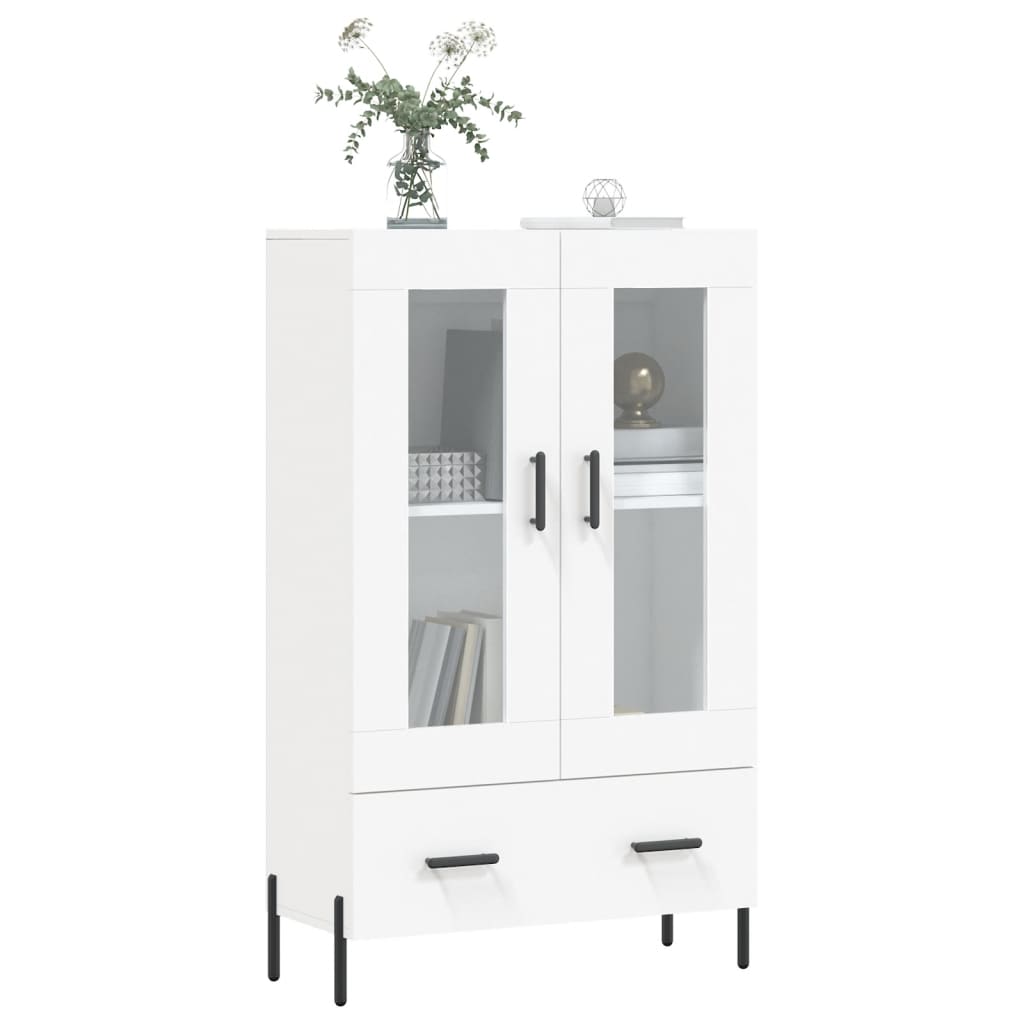 Aparador alto 69,5x31x115 cm derivados de madeira branco