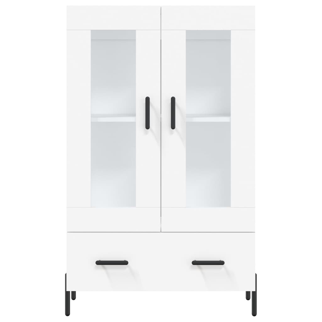 Aparador alto 69,5x31x115 cm derivados de madeira branco
