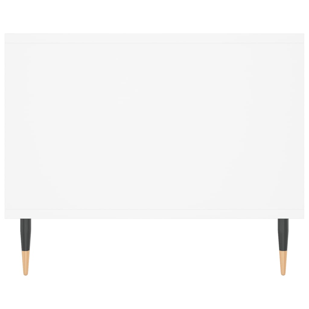 Mesa de centro 102x50x40 cm madeira processada branco