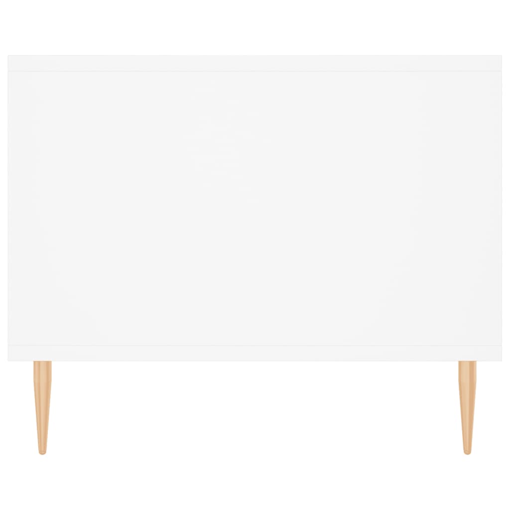 Mesa de centro 102x50x40 cm madeira processada branco