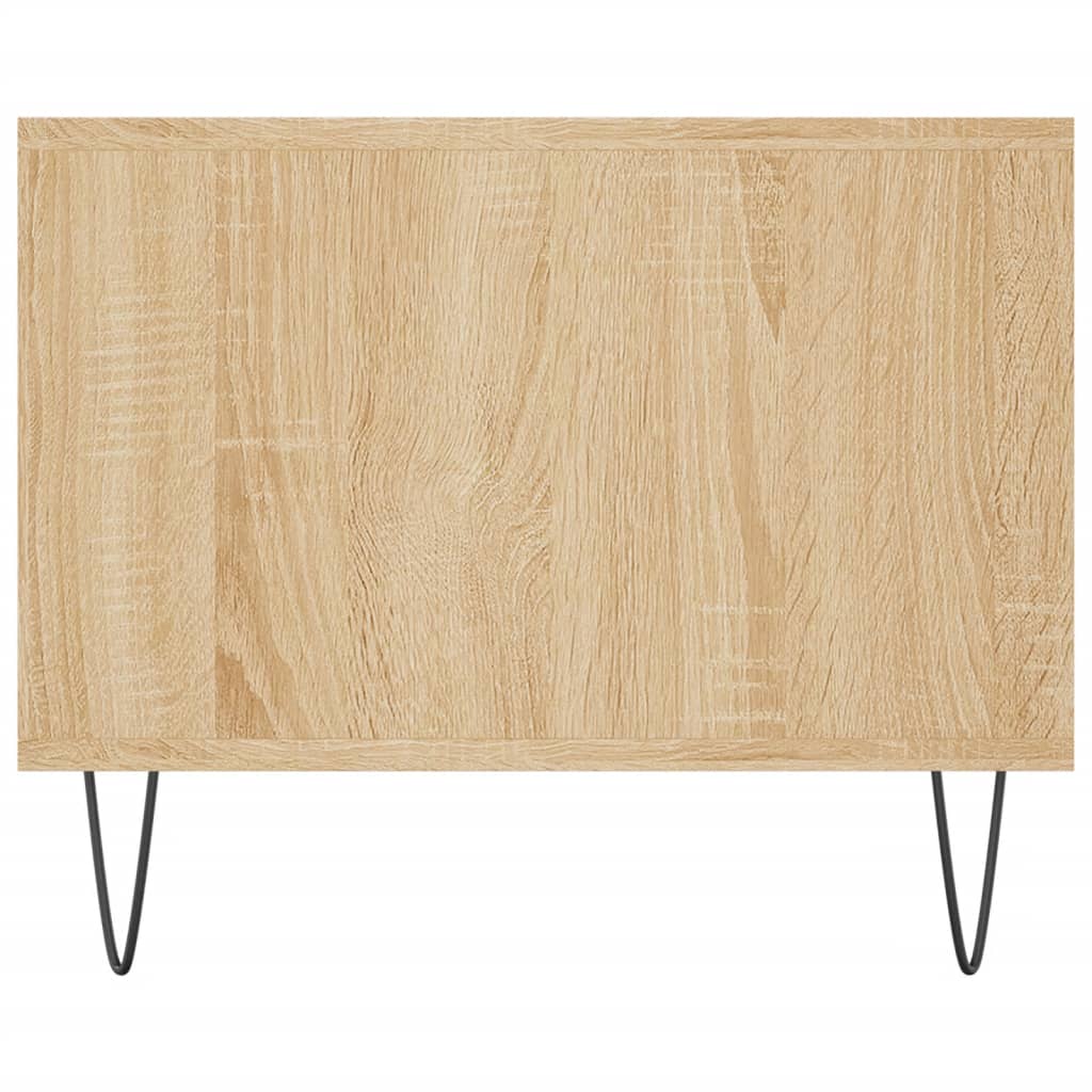 Mesa de centro 102x50x40 derivados de madeira carvalho sonoma