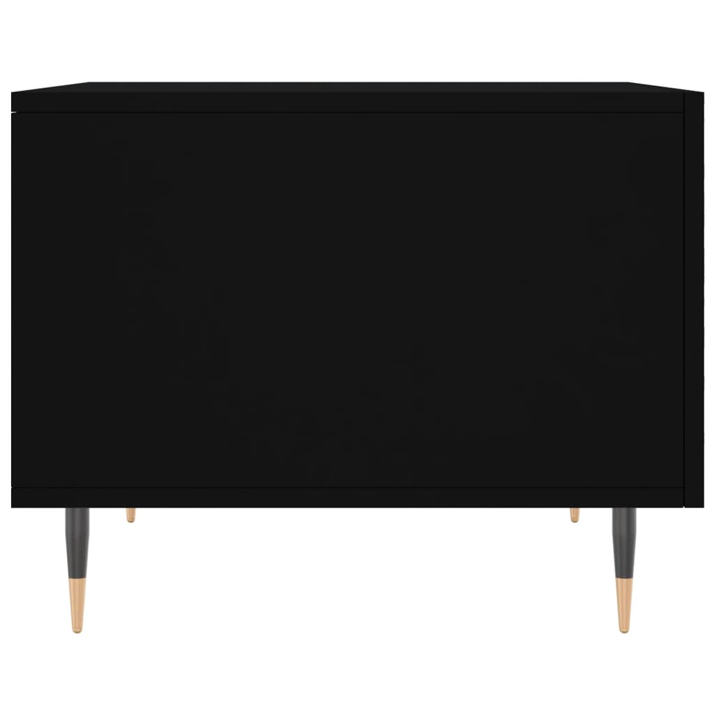 Mesa de centro 50x50x40 cm derivados de madeira preto
