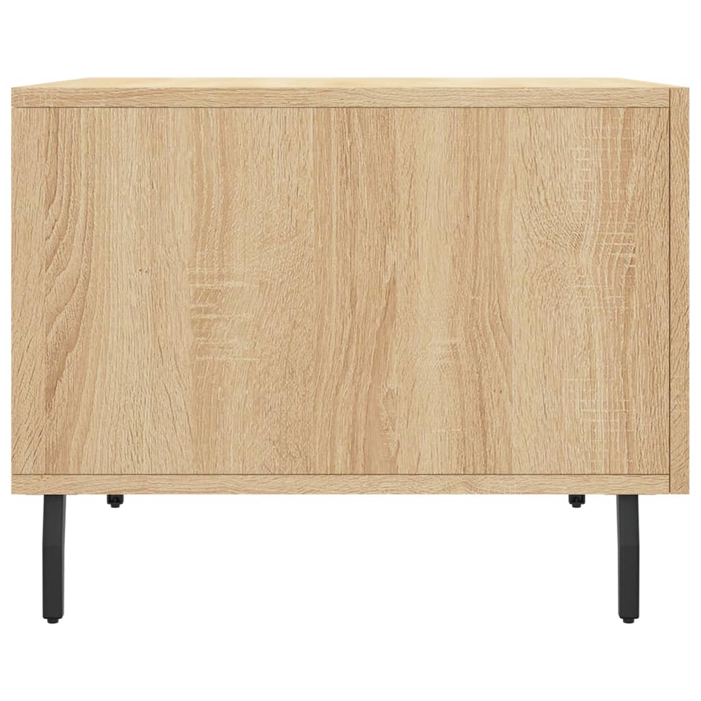 Mesa de centro 50x50x40 cm derivados de madeira carvalho sonoma