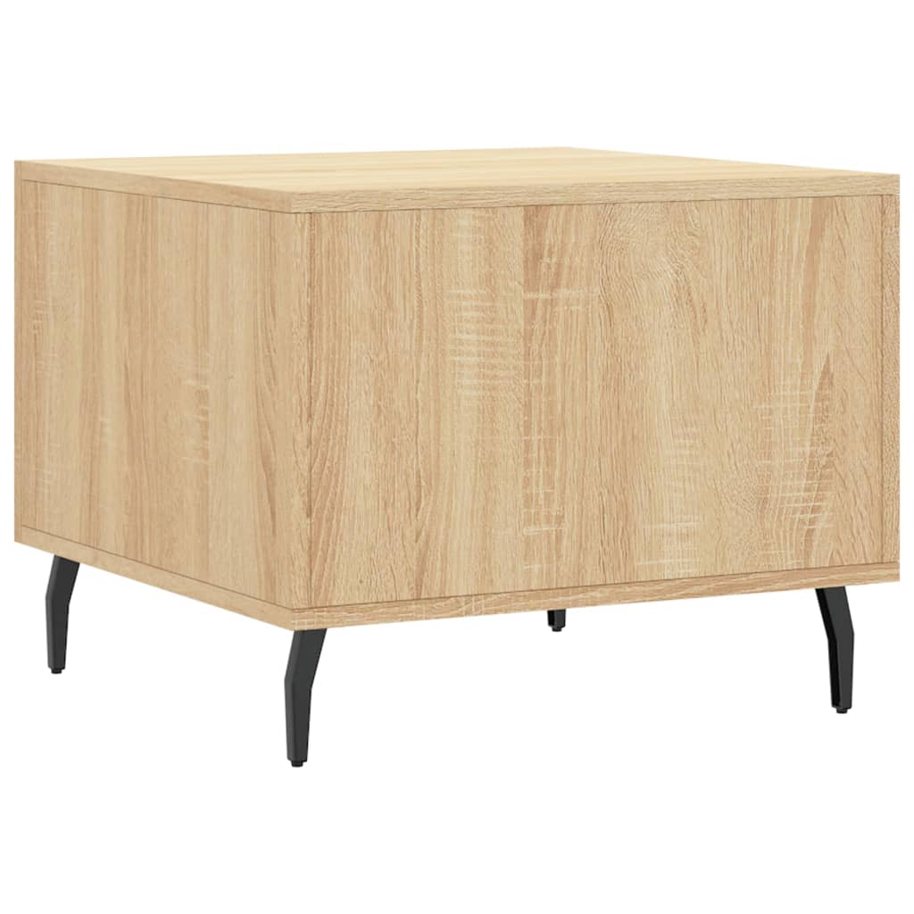 Mesa de centro 50x50x40 cm derivados de madeira carvalho sonoma
