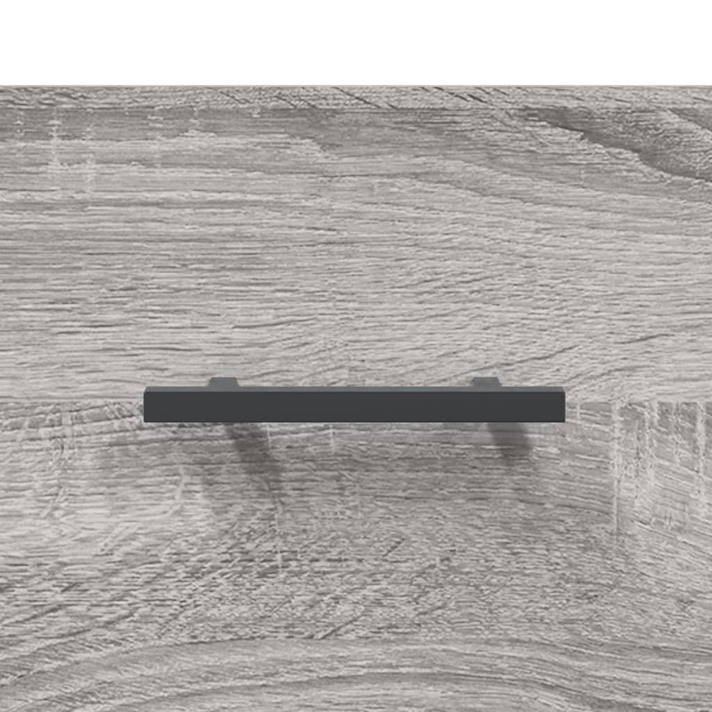 Mesas de centro 2 pcs 50x50x40 cm madeira proc. sonoma cinza
