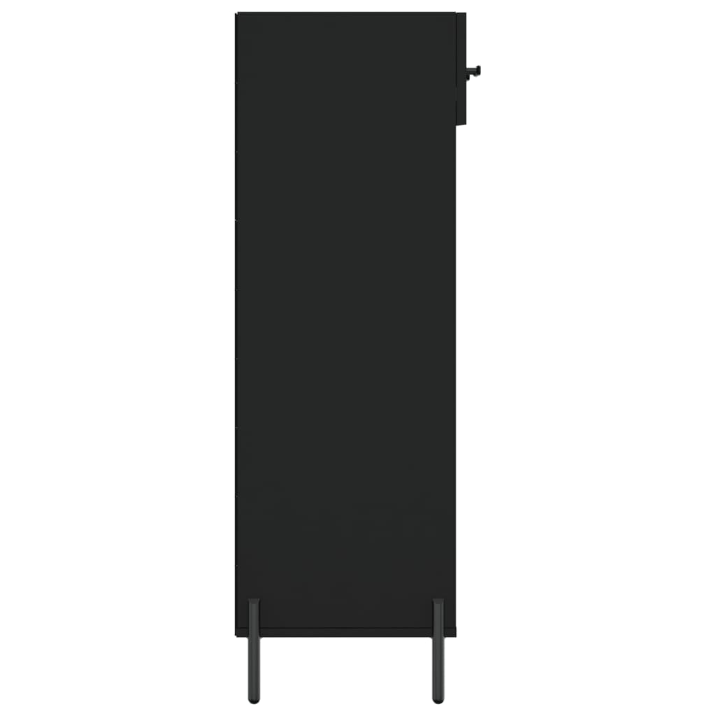 Sapateira 60x35x105 cm derivados de madeira preto