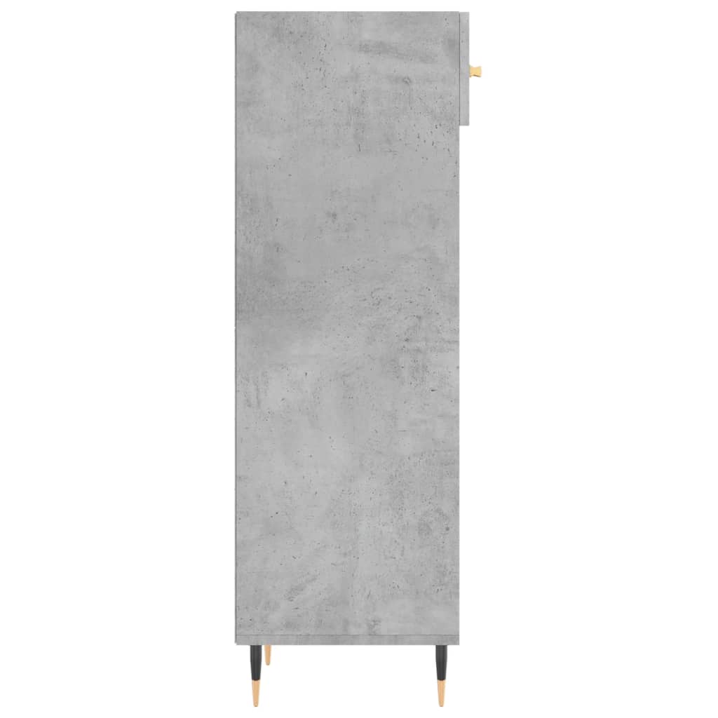 Sapateira 30x35x105 cm derivados de madeira cinzento cimento