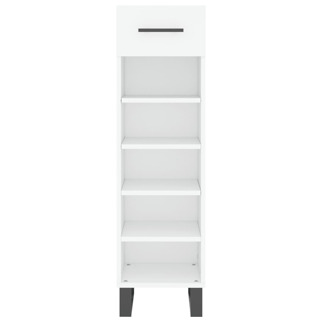 Sapateira 30x35x105 cm derivados de madeira branco brilhante