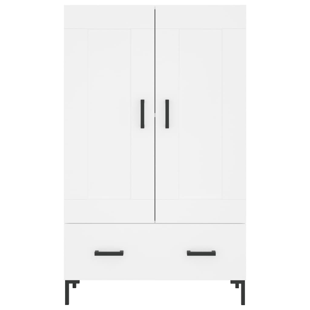 Aparador alto 69,5x31x115 cm derivados de madeira branco