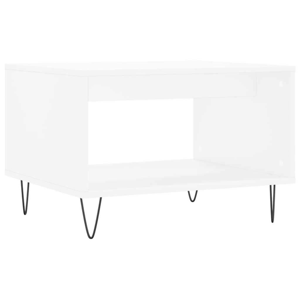 Mesa de centro 60x50x40 cm derivados de madeira branco