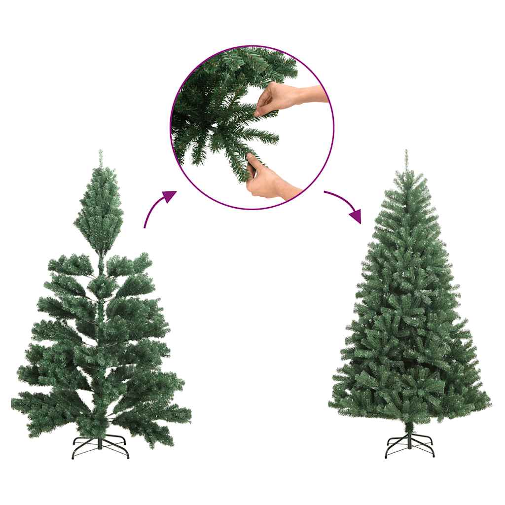 Árvore de Natal artificial pré-iluminada com 45 luzes LED 90 cm