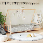 Estrutura de cama infantil 90x200 cm pinho maciço