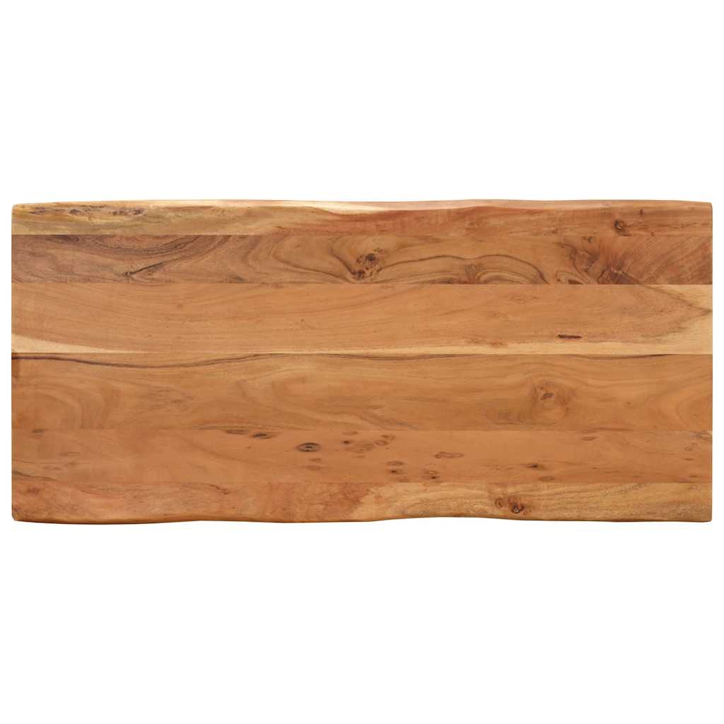 Mesa de jantar 110x50x76 madeira de acácia maciça
