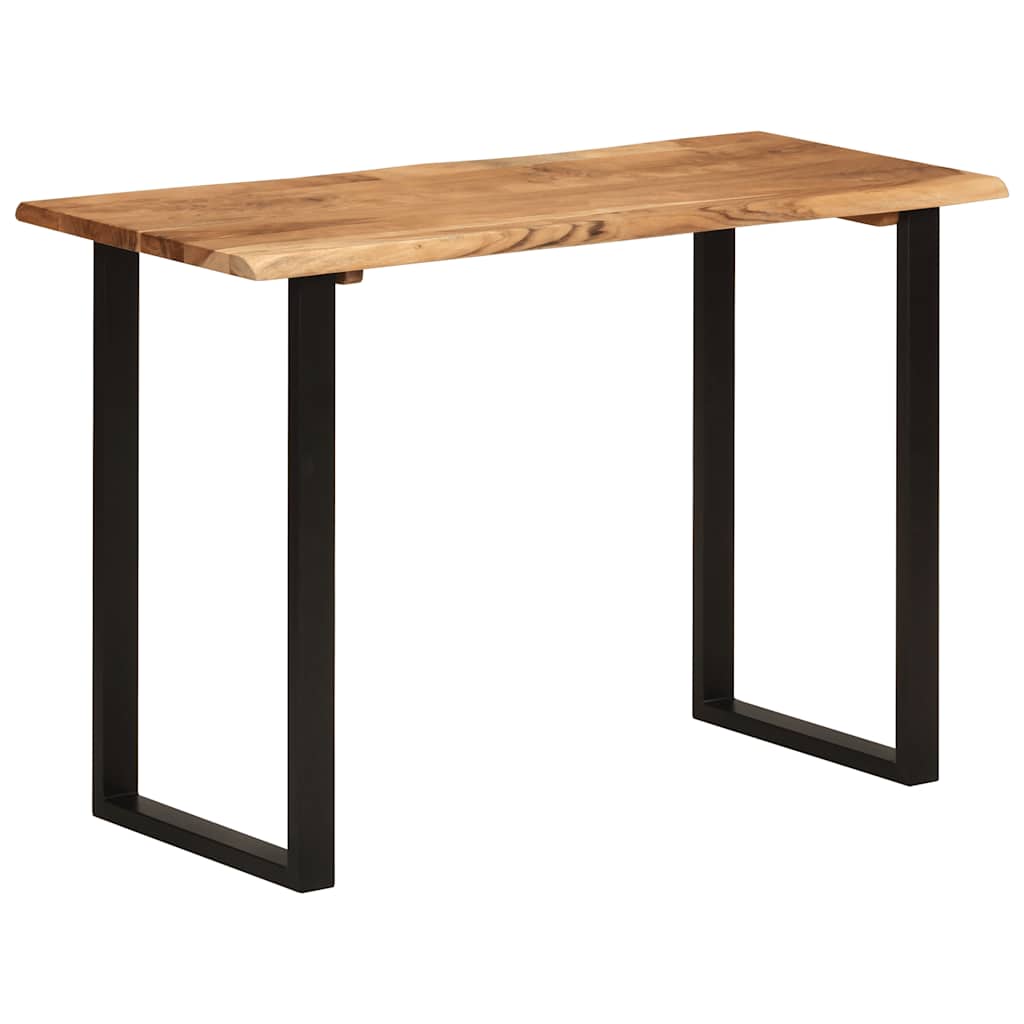 Mesa de jantar 110x50x76 madeira de acácia maciça
