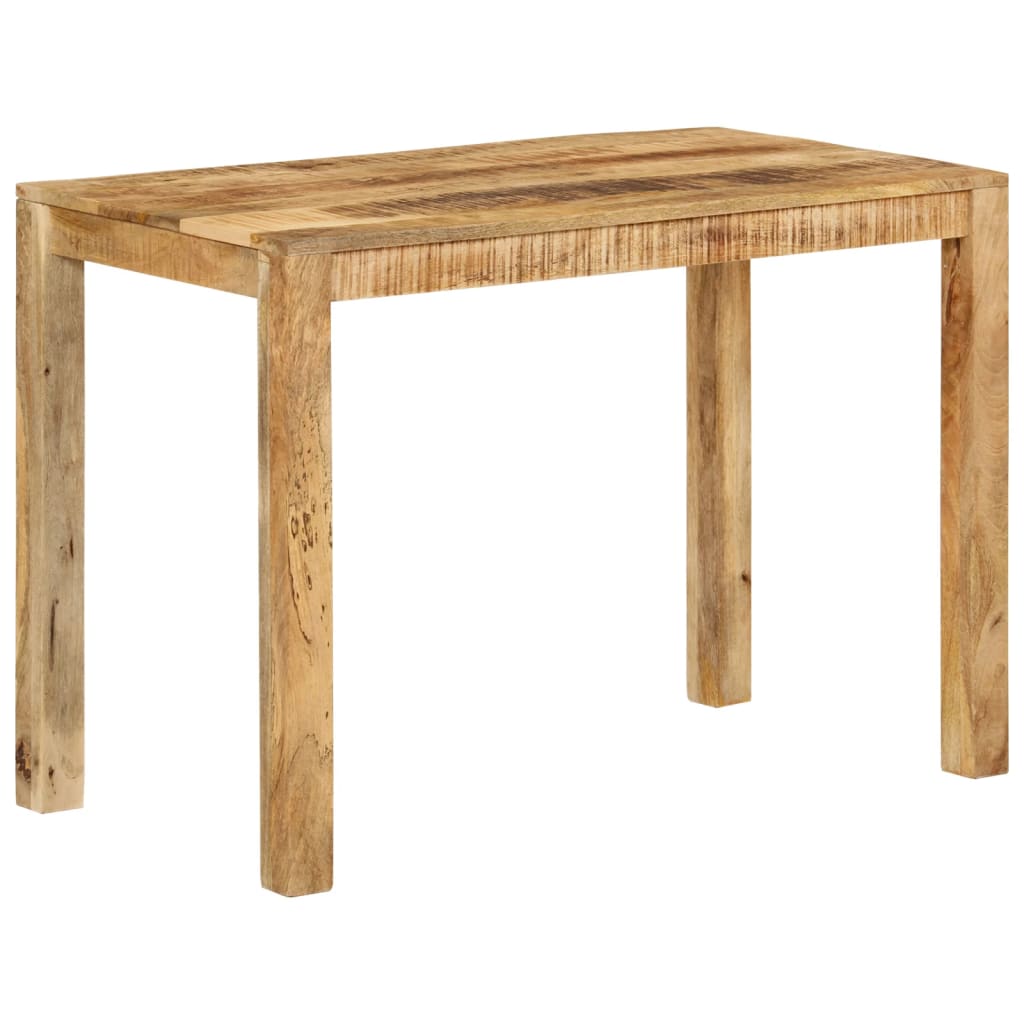 Mesa de jantar 110x55x76 cm madeira de mangueira maciça