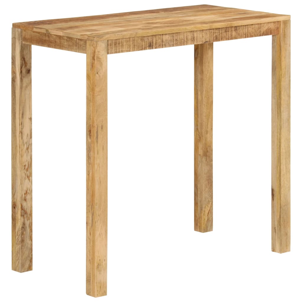 Mesa de bar 112x55x108 cm madeira de mangueira maciça