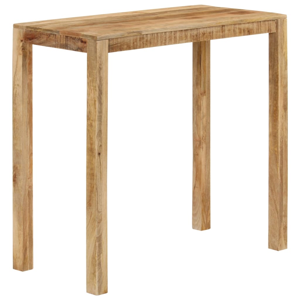 Mesa de bar 112x55x108 cm madeira de mangueira maciça