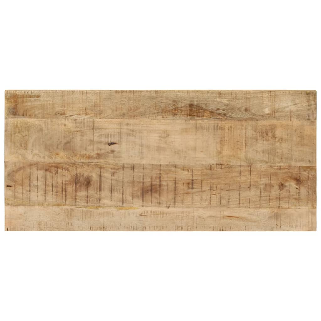 Mesa de jantar 110x50x76 cm madeira de mangueira maciça